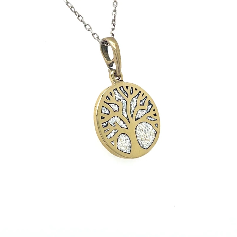 Bras Micro Mosaic Necklace - Image 2