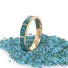 Brass Micro Mosaic Ring