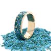 Brass Micro Mosaic Ring