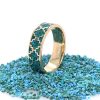 Brass Micro Mosaic Ring