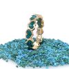 Brass Micro Mosaic Ring