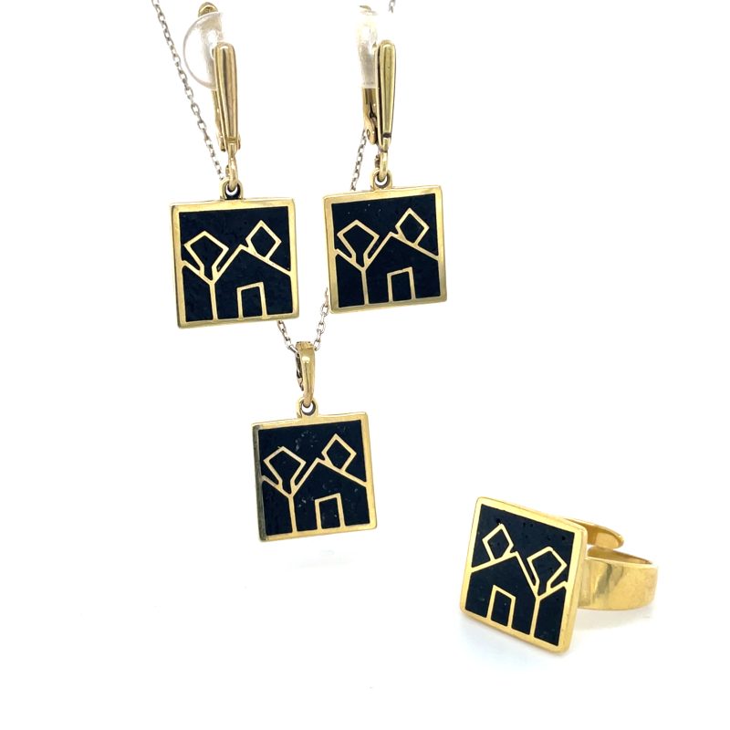 Brass Micro Mosaic Collection