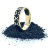 Brass Micro Mosaic Ring