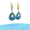 Brass Micro Mosaic Earring