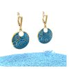 Brass Micro Mosaic Earring