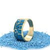 Brass Micro Mosaic Rings