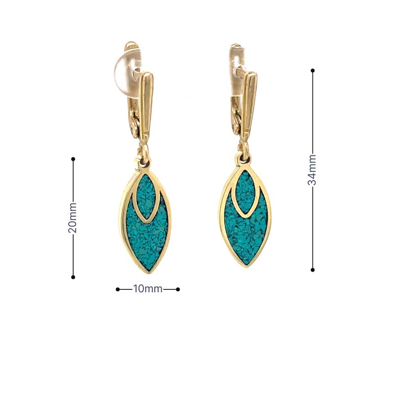 Bread Micro Mosaic Earring - Image 3