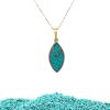 Brass Micro Mosaic Necklace