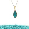 Brass Micro Mosaic Necklace