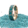 Brass Micro Mosaic Ring