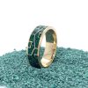 Brass Micro Mosaic Ring