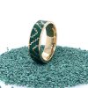 Brass Micro Mosaic Ring