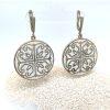 Brass Micro Mosaic Earring