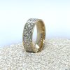 Brass Micro Mosaic Ring