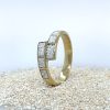 Brass Micro Mosaic Ring