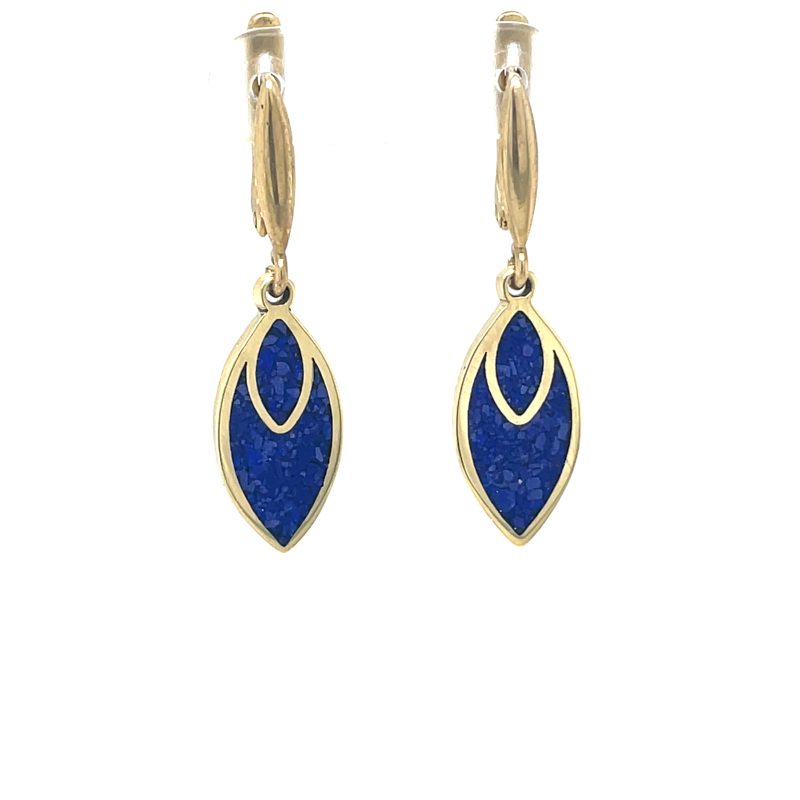Brass Micro Mosaic Earring - Image 2