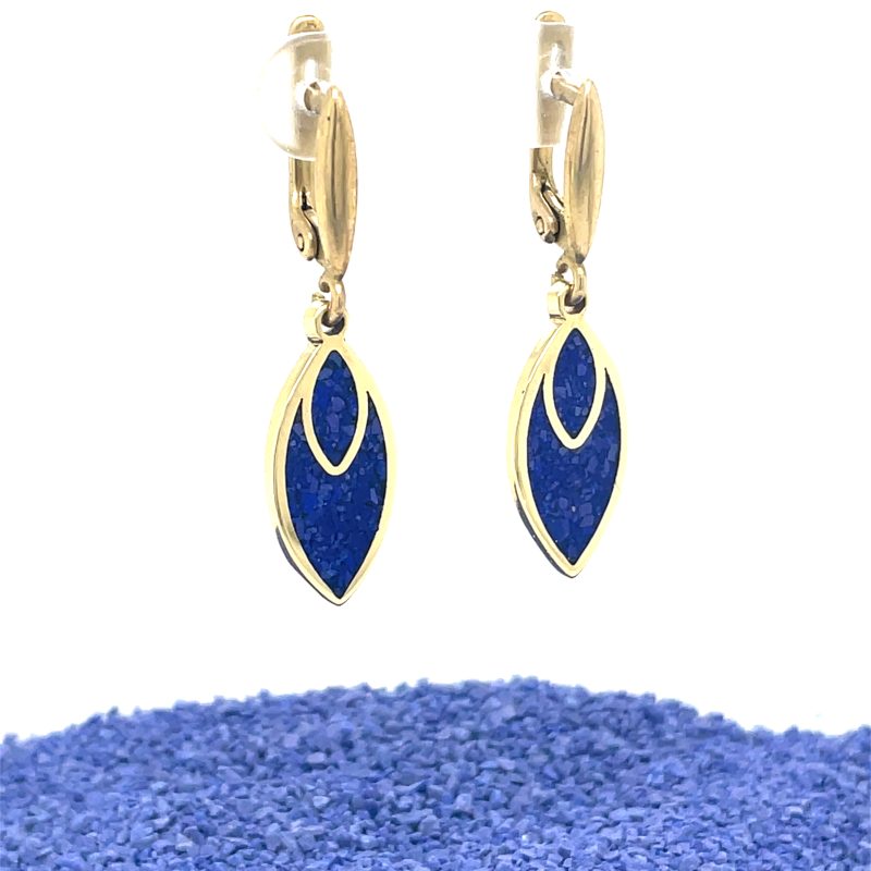 Brass Micro Mosaic Earring