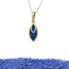 Brass Micro Mosaic Necklace