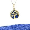 Brass Micro Mosaic Necklace