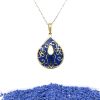 Brass Micro Mosaic Necklace