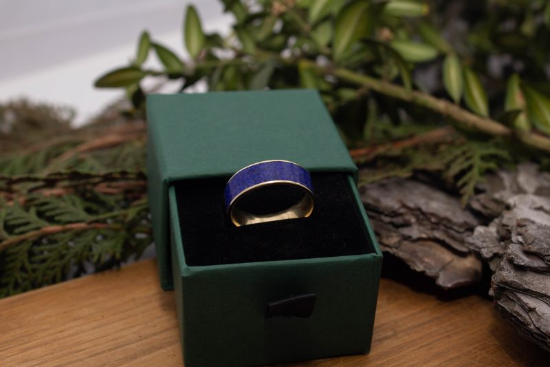 Brass Micro Mosaic Ring - Image 6