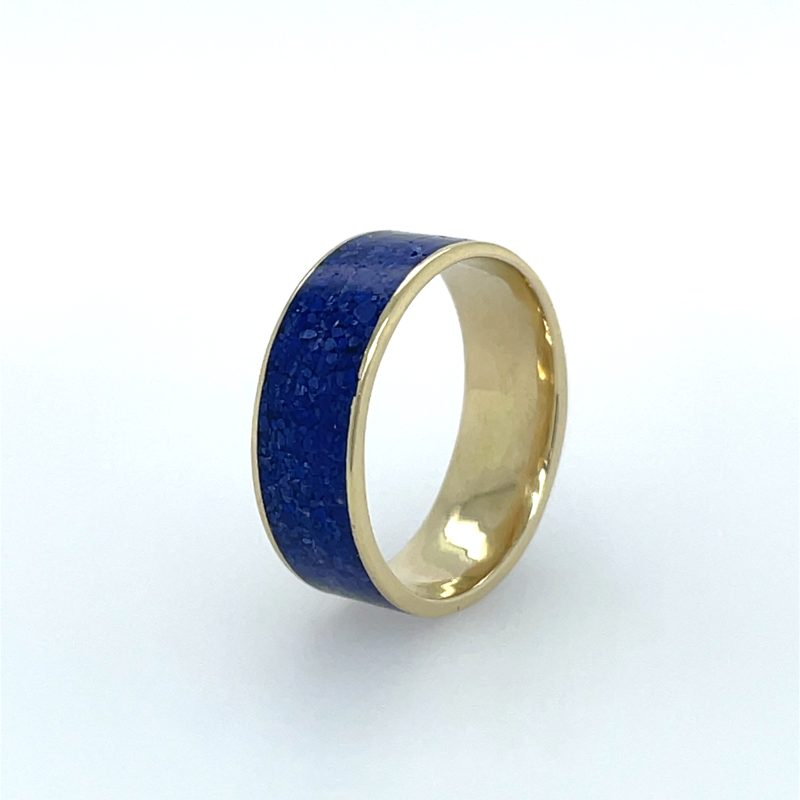 Brass Micro Mosaic Ring - Image 2