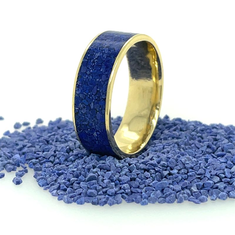 Brass Micro Mosaic Ring