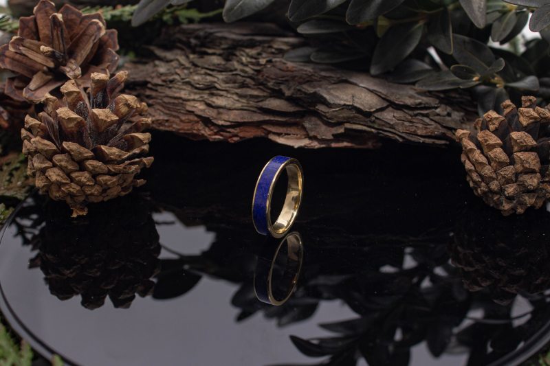 Brass Micro Mosaic Ring - Image 5