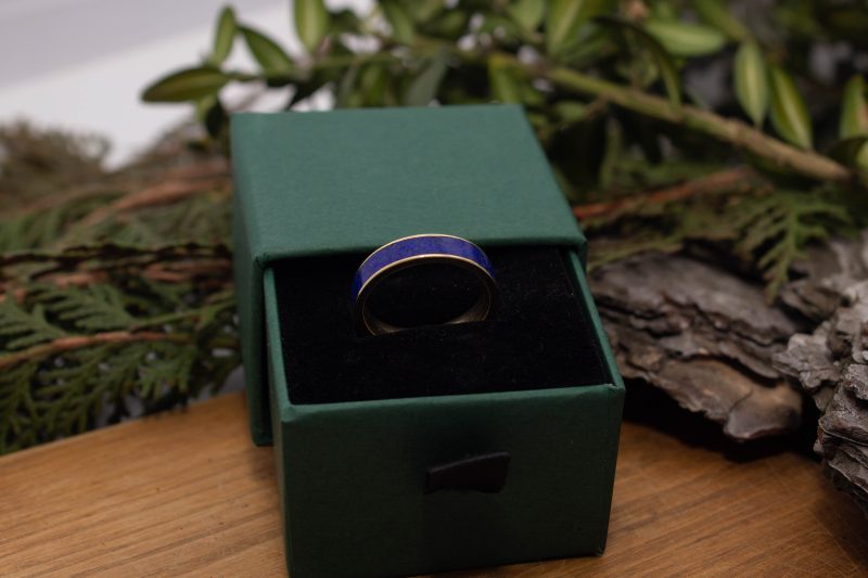 Brass Micro Mosaic Ring - Image 6