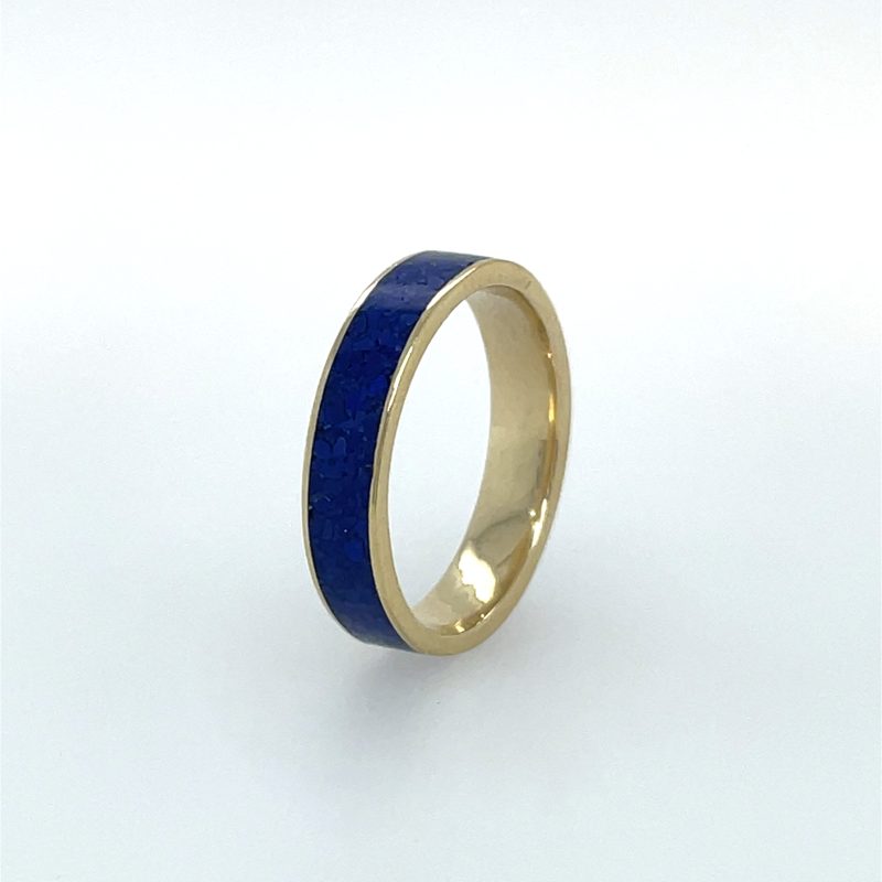 Brass Micro Mosaic Ring - Image 2