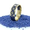 Brass Micro Mosaic Ring