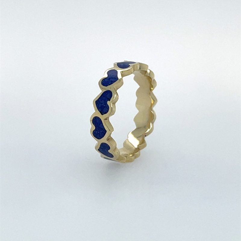Brass Micro Mosaic Ring - Image 2