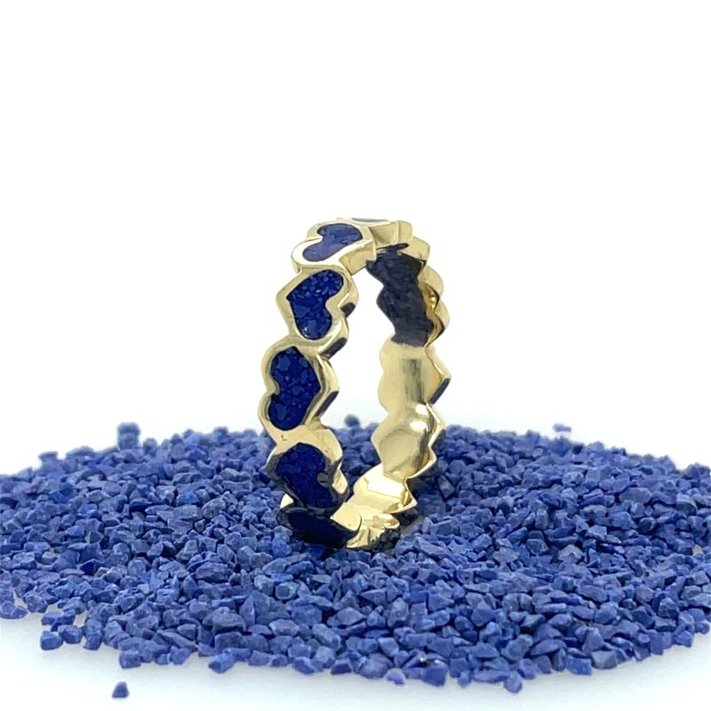 Brass Micro Mosaic Ring