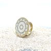 Brad Micro Mosaic Disc Ring