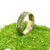Brass Micro Mosaic Ring
