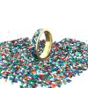 Brass Micro Mosaic Ring
