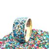 Brass Micro Mosaic Ring