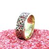 Brass Micro Mosaic Ring